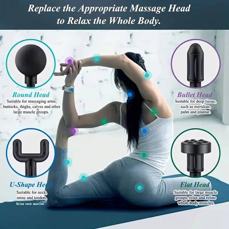 Fascial Massage Gun Electric Percussive